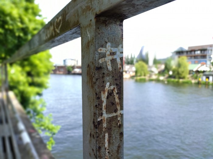 Eine Aufnahme mit unscharfem Hintergrund, gemacht mit dem Axon 10 Pro; der Hintergrund ist in diesem Beispiel überbelichtet, dadurch wirkt die Unschärfe unrealistisch. (Bild: Tobias Költzsch/Golem.de)